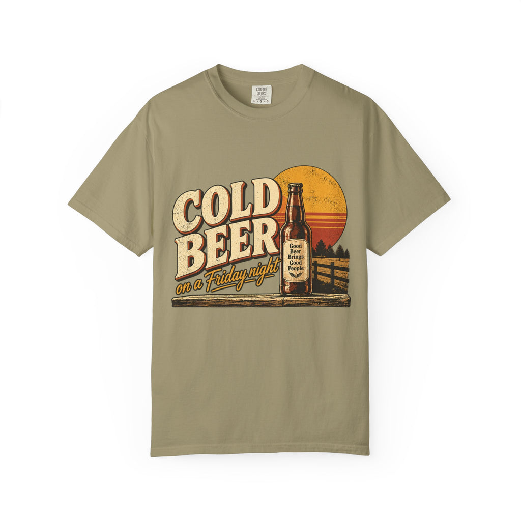 Cold Beer on a Friday Night Vintage T-Shirt