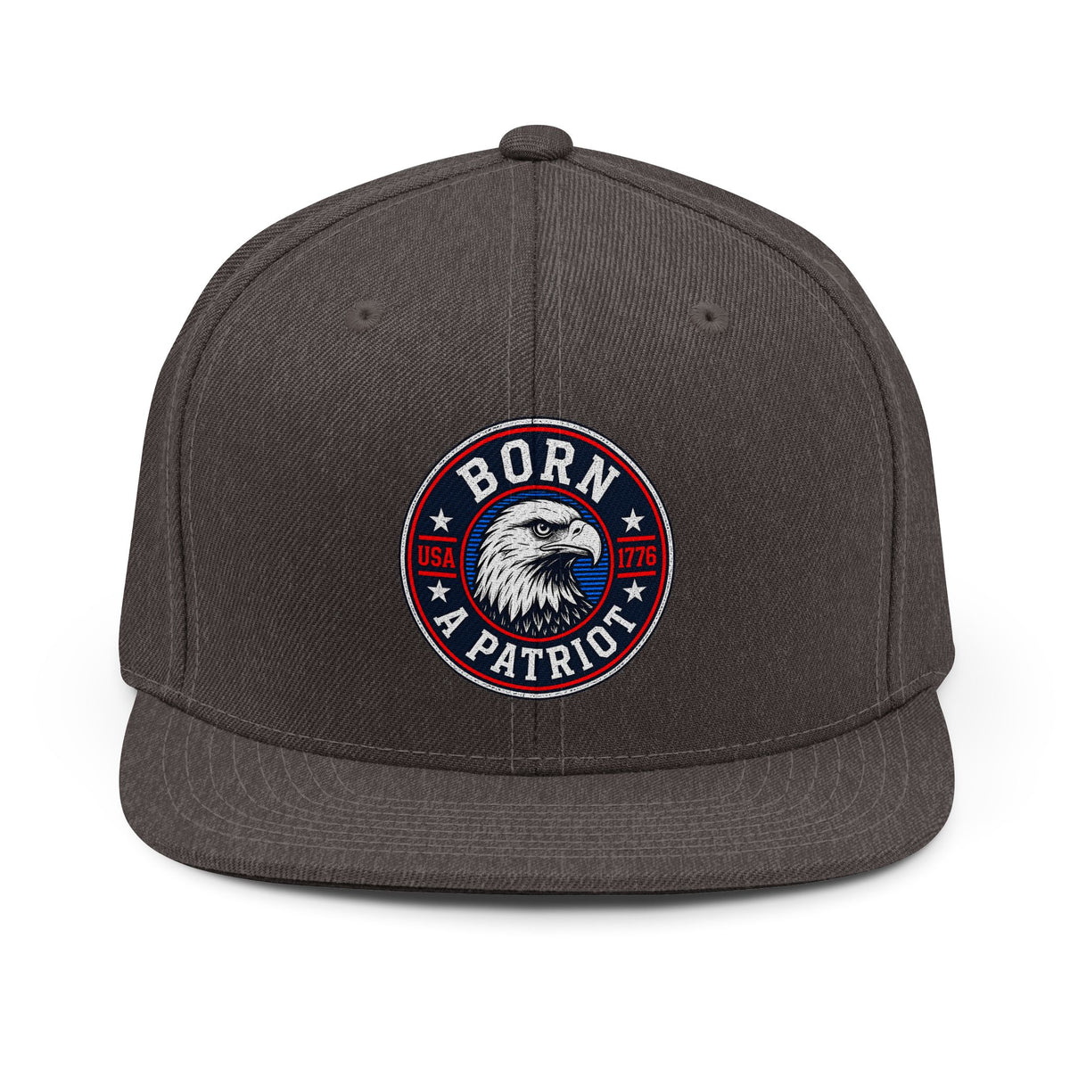 Born a Patriot Snapback | American Eagle USA 1776 Vintage Badge