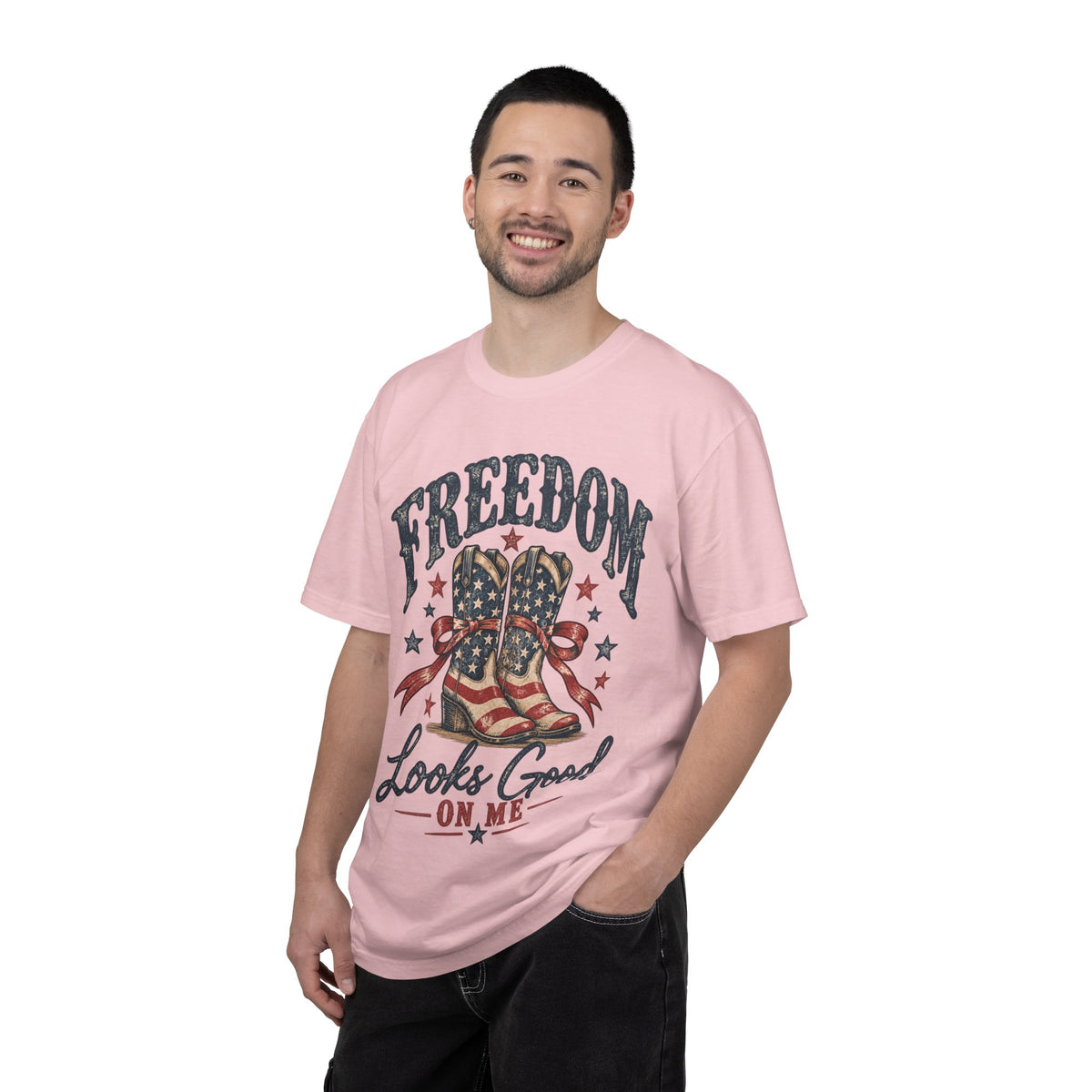 Freedom Looks Good on Me Western T-Shirt