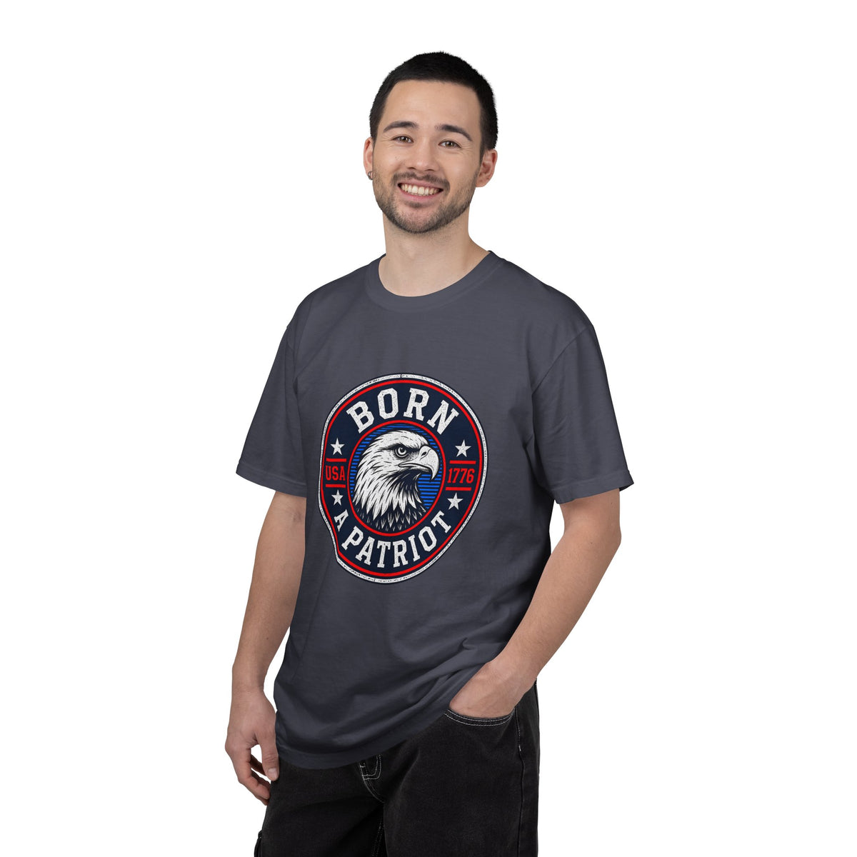 Born a Patriot Vintage Eagle T-Shirt