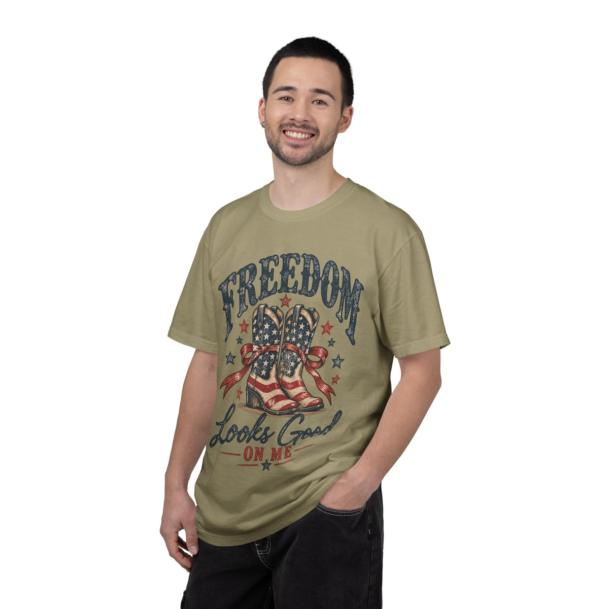 Freedom Looks Good on Me Western T-Shirt