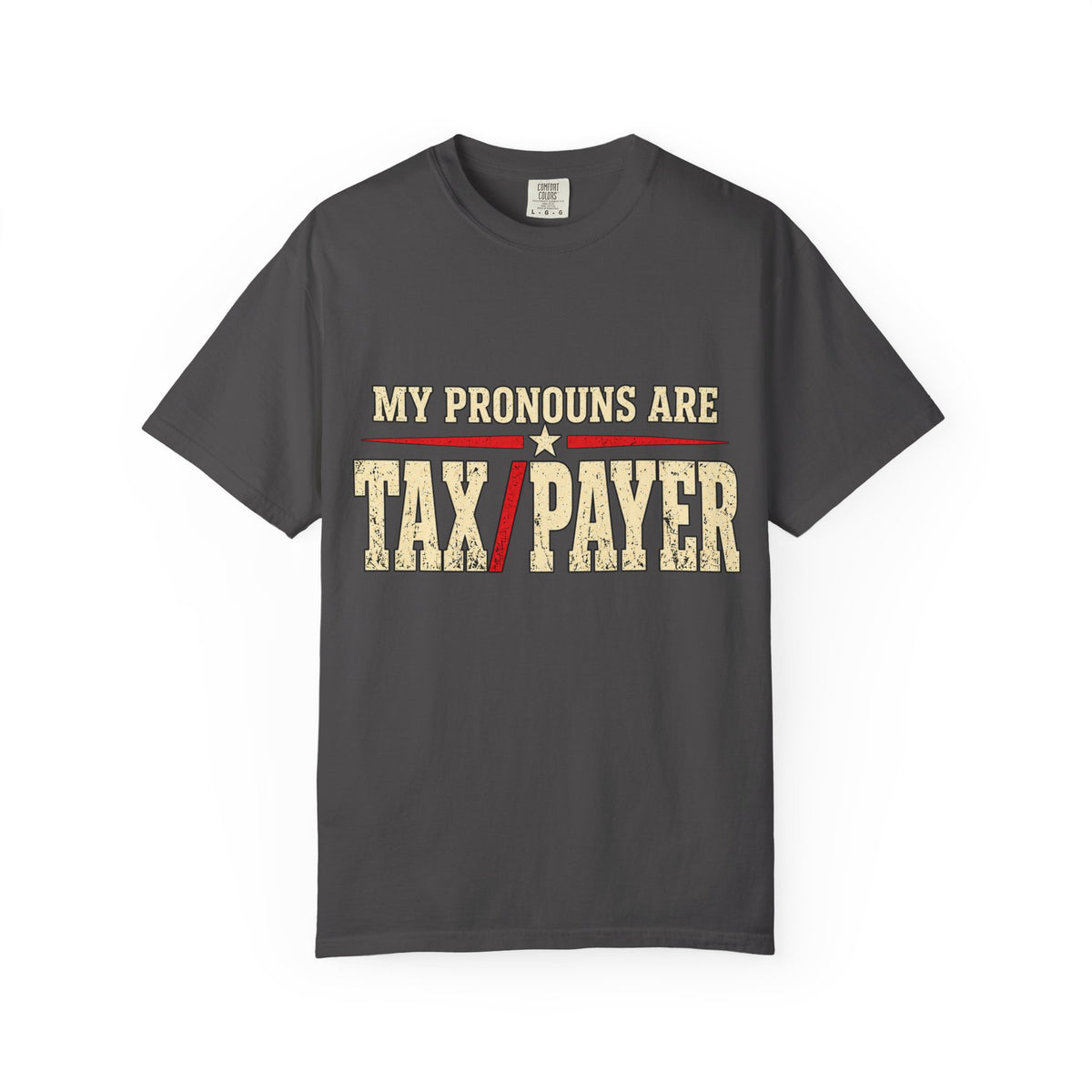 My Pronouns Are Tax Payer T-shirt | Political Statement Tee
