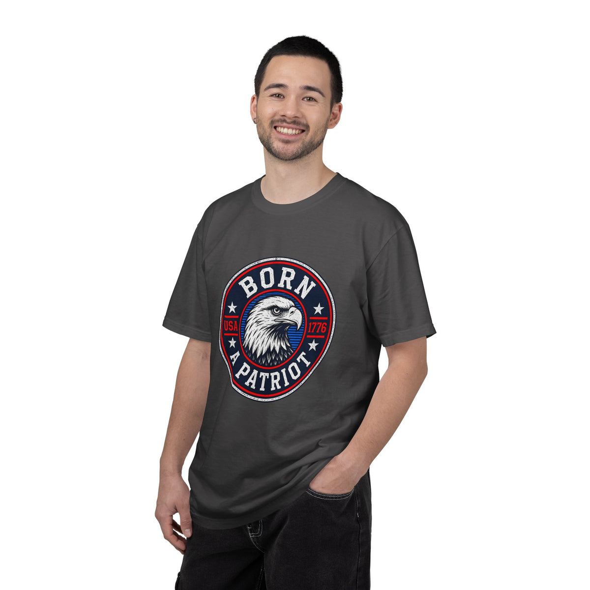 Born a Patriot Vintage Eagle T-Shirt