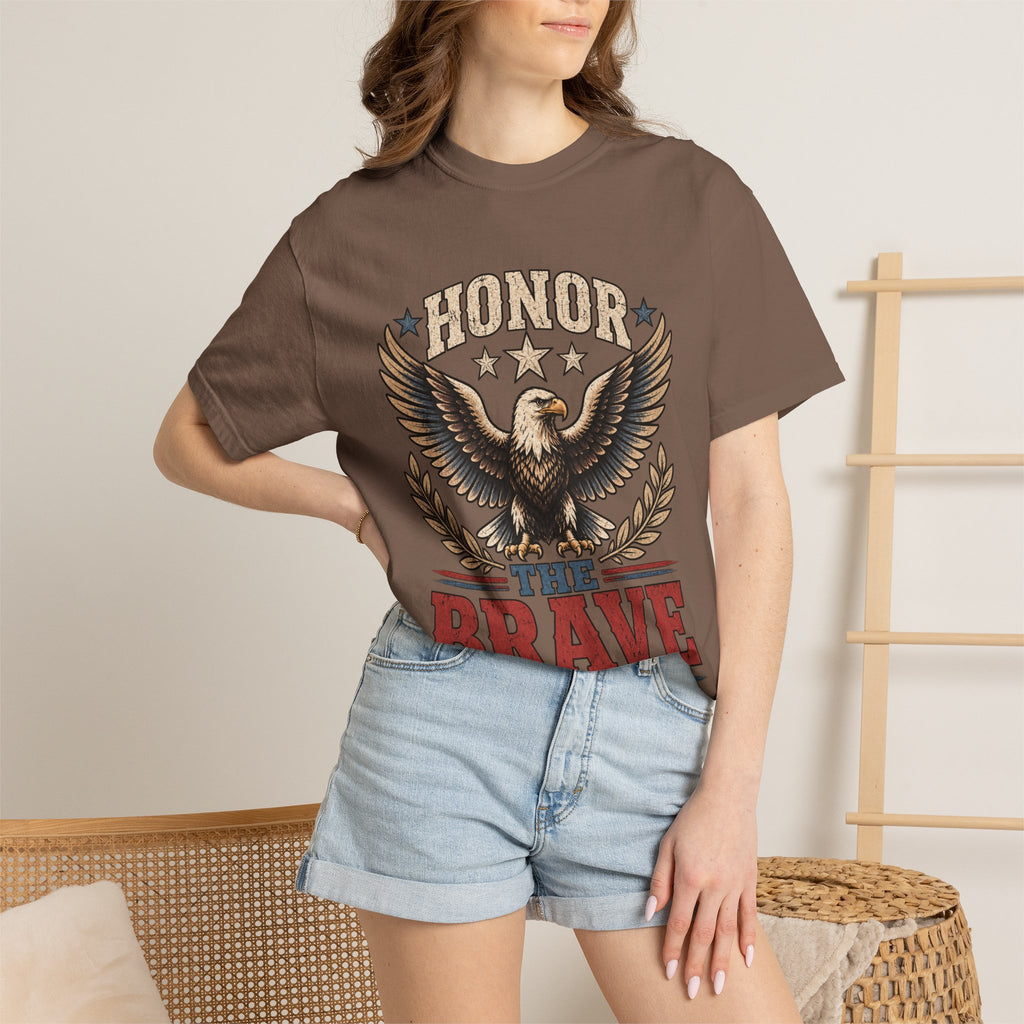 Honor the Brave Vintage Eagle T-Shirt