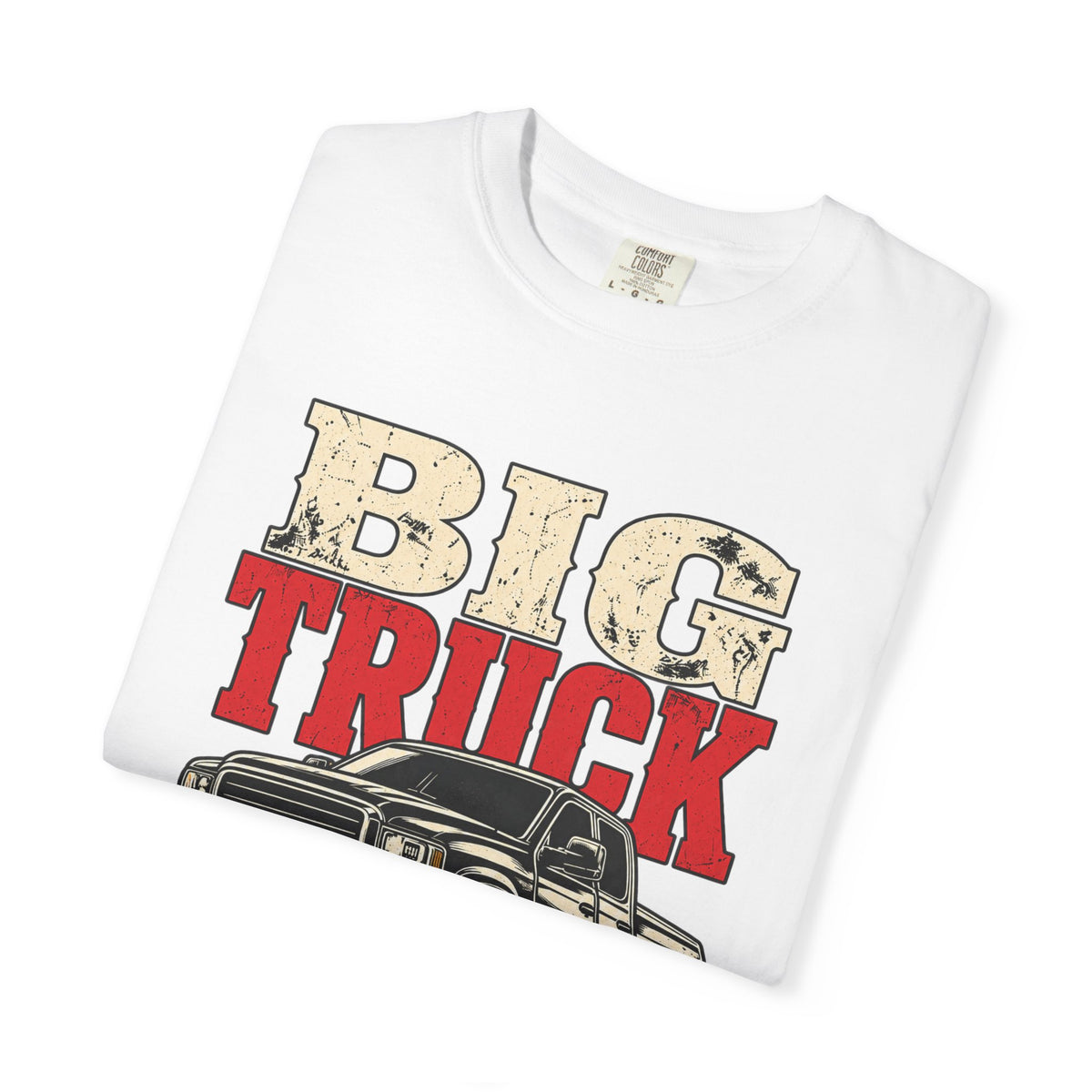 Big Truck Energy T-shirt | Vintage Pickup Truck Graphic, Patriotic Colors