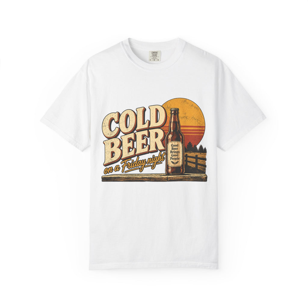 Cold Beer on a Friday Night Vintage T-Shirt