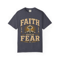 Faith Over Fear Vintage Christian T-Shirt