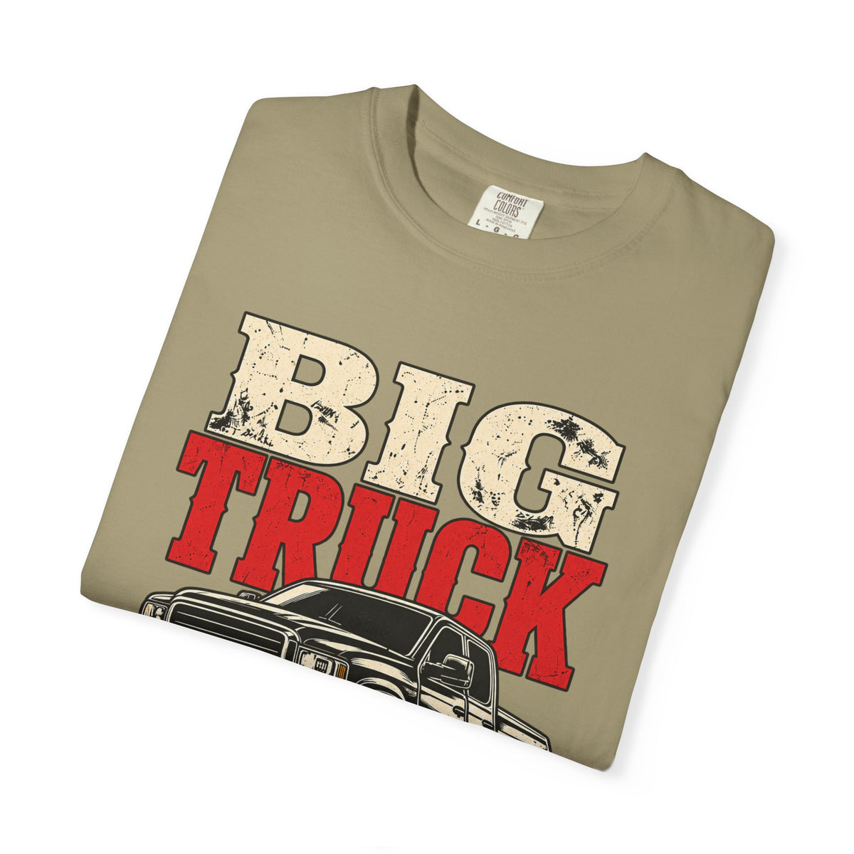 Big Truck Energy T-shirt | Vintage Pickup Truck Graphic, Patriotic Colors