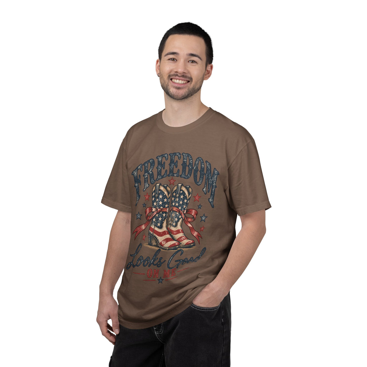 Freedom Looks Good on Me Western T-Shirt