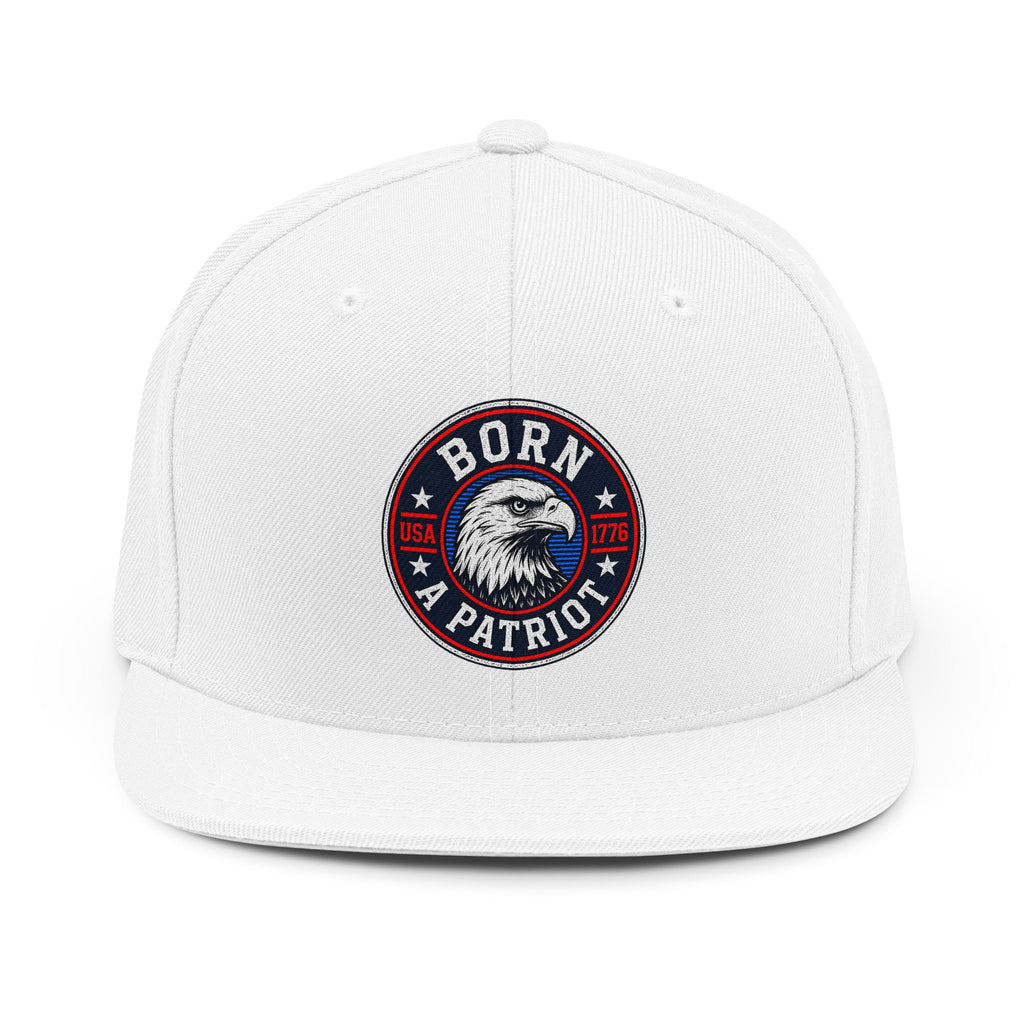 Born a Patriot Snapback | American Eagle USA 1776 Vintage Badge