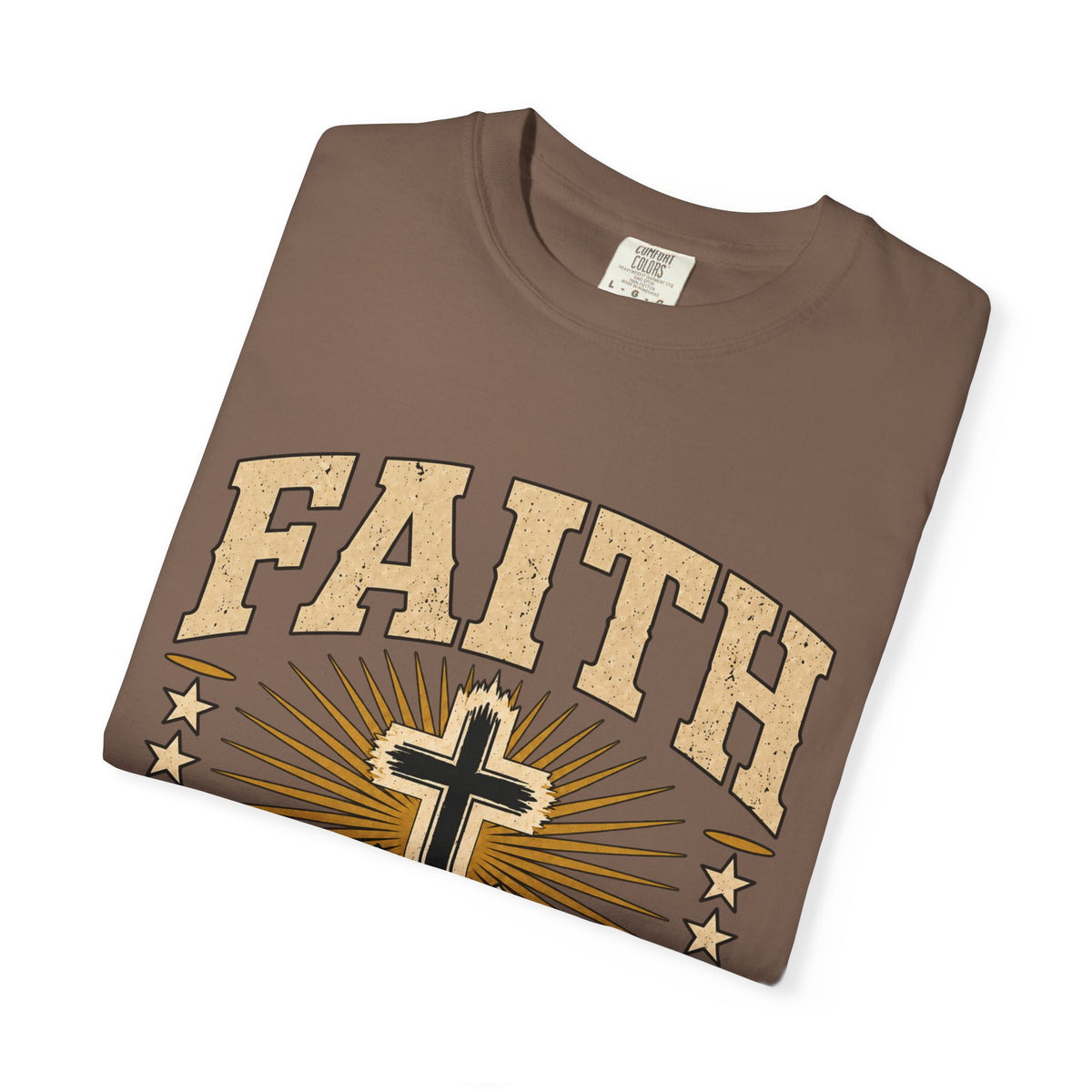 Faith Over Fear Vintage Christian T-Shirt
