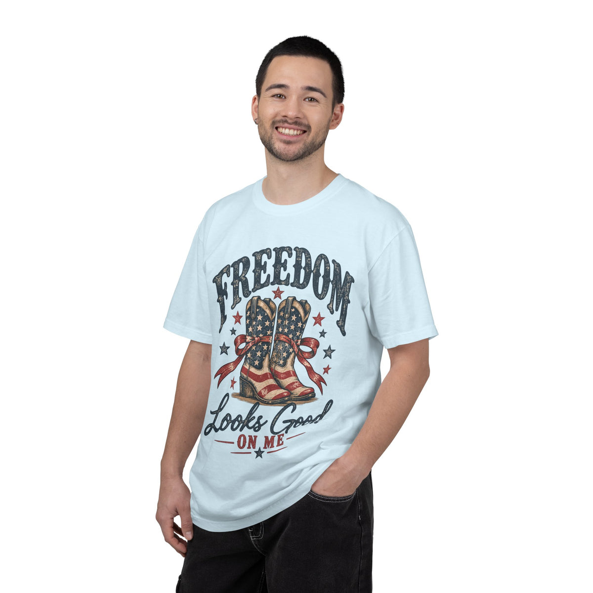 Freedom Looks Good on Me Western T-Shirt