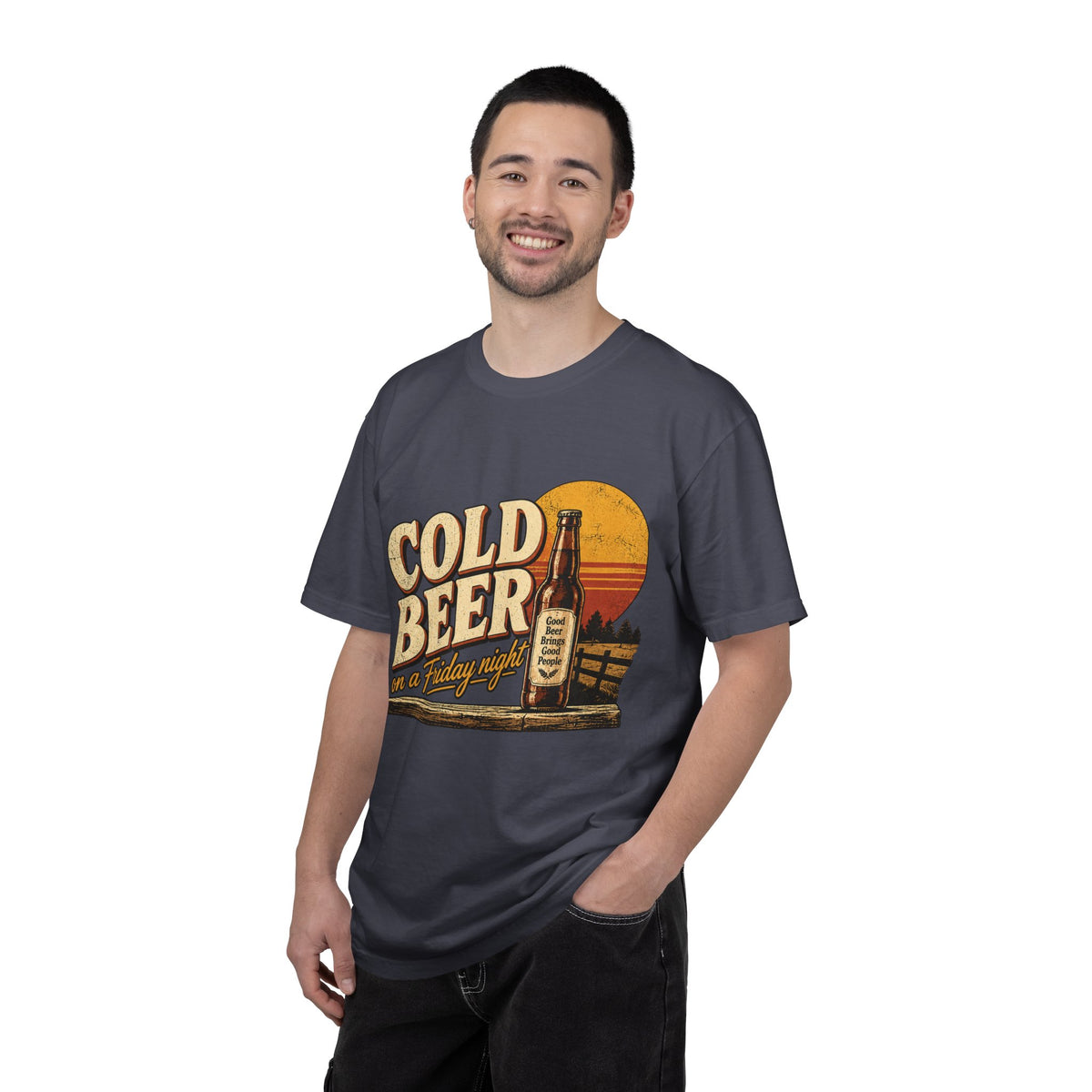 Cold Beer on a Friday Night Vintage T-Shirt