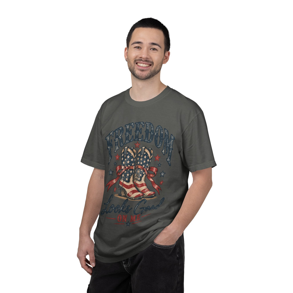Freedom Looks Good on Me Western T-Shirt