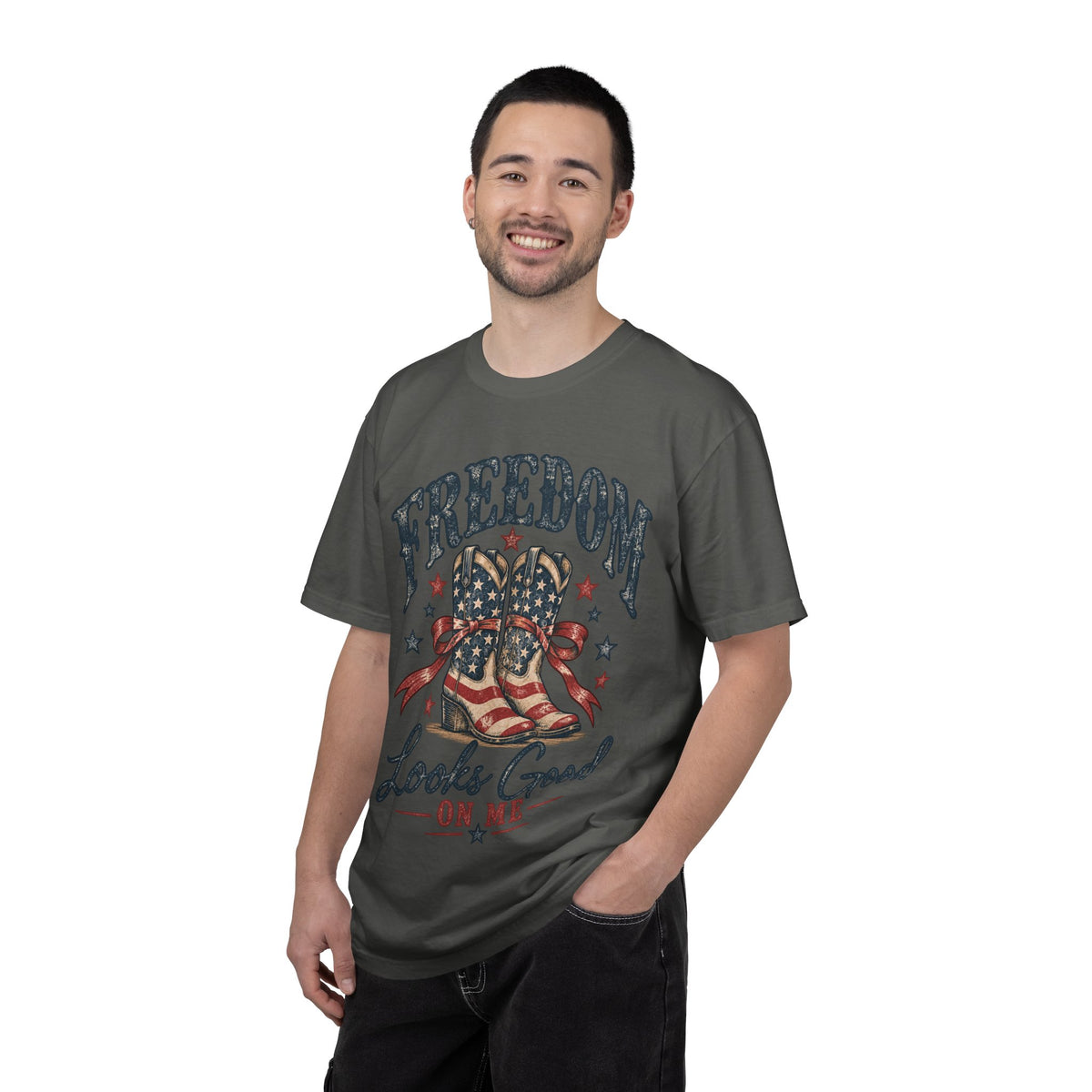 Freedom Looks Good on Me Western T-Shirt